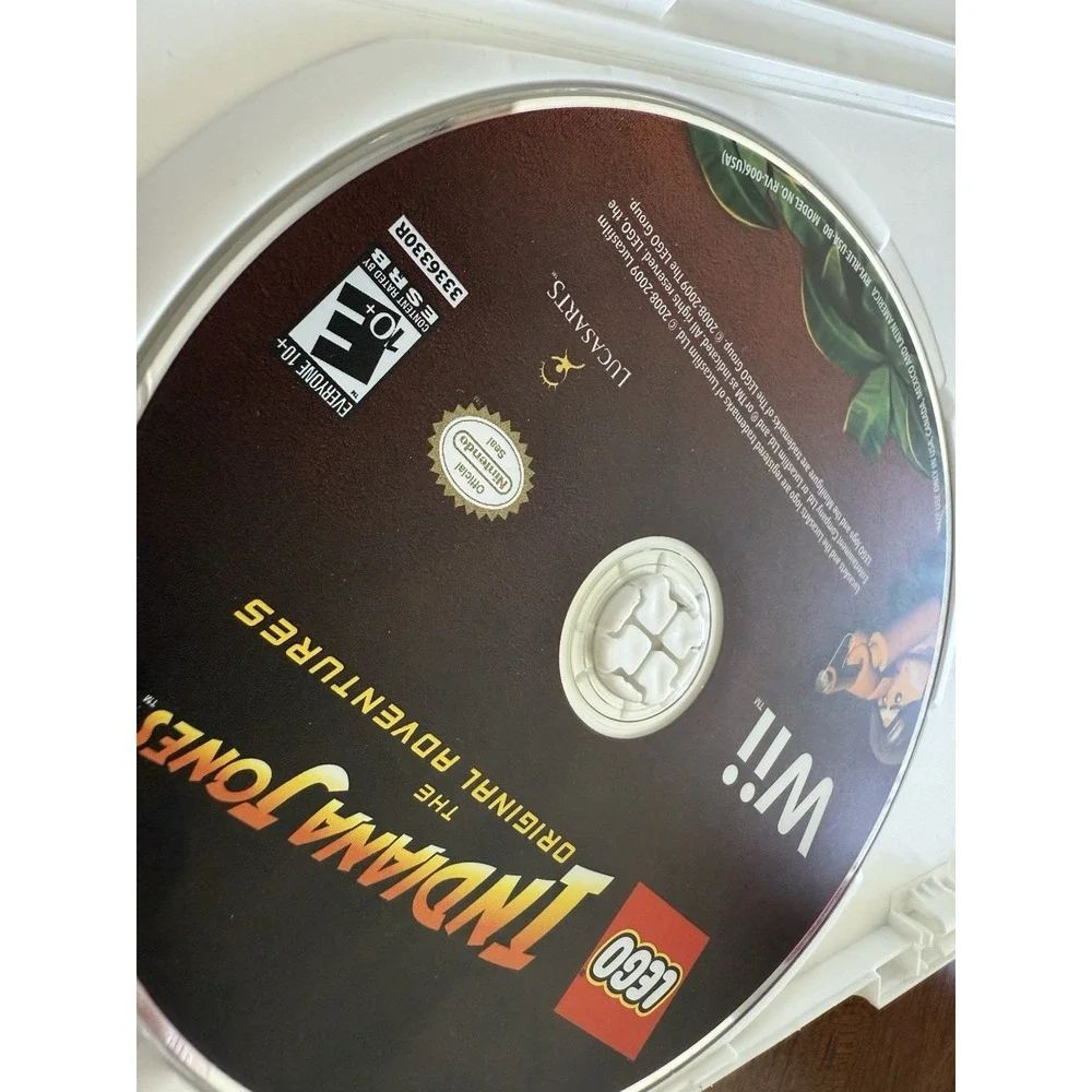 Wii LEGO Indiana Jones The Original Adventures‎ With Instruction Manual